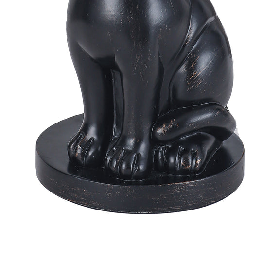 Upward Looking Cat LED Table Lamp 2.5W 3000K Natural & Brushed Black Copper - LL-LED-35