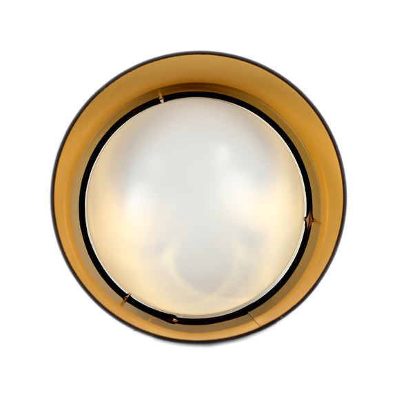 Flushella LED Flush Mount Light 10W 3CCT Black - LL002CL123B