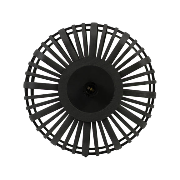 Canaya Flush Mount Light Black - LL002CL125B