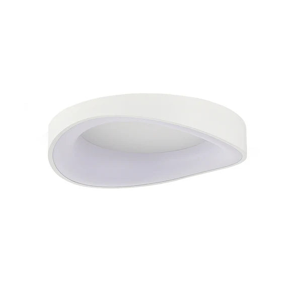 Hayley Large LED Flush Mount Light 40W Tri Colour White - LL002CL131LW