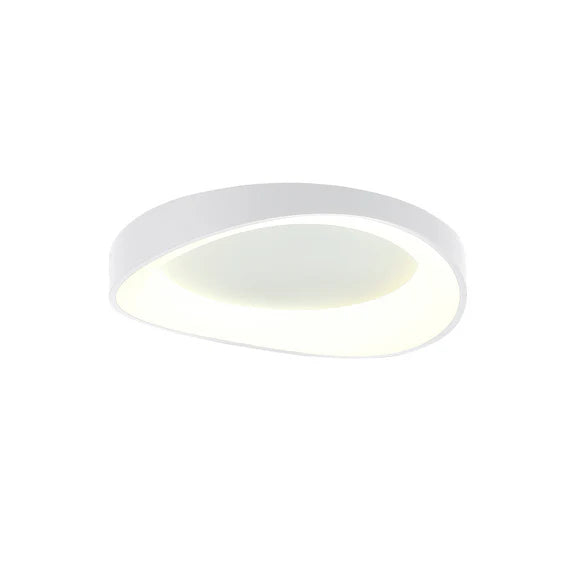 Hayley Small LED Flush Mount Light 24W Tri Colour White - LL002CL131SW