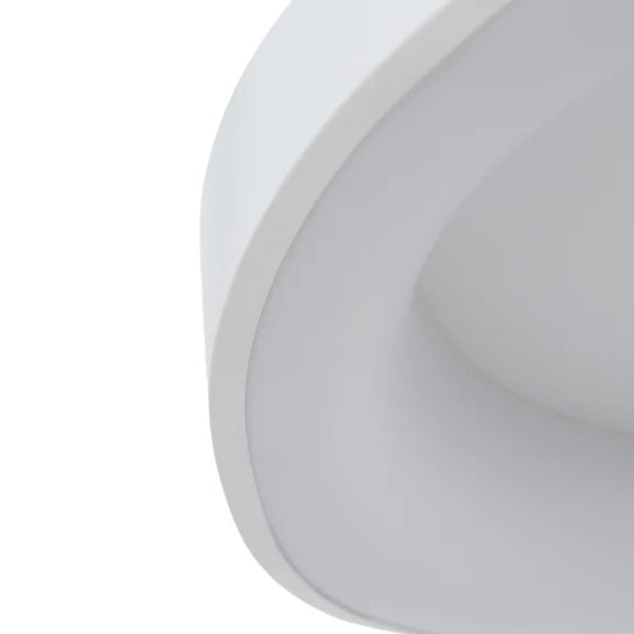 Hayley Small LED Flush Mount Light 24W Tri Colour White - LL002CL131SW