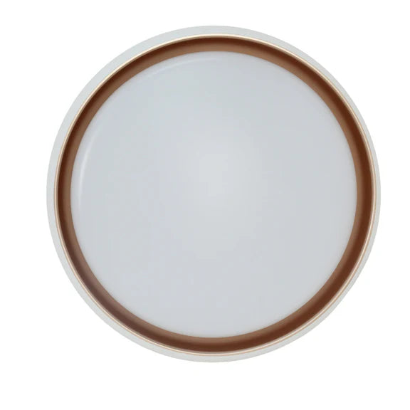 Melanie LED Acrylic Flush Mount Light 28W Tri Color White & Gold - LL002CL133W