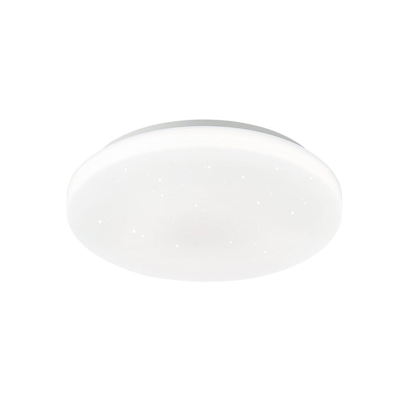 Starry Glow Large LED Flush Mount Light 24W Tri Colour White - LL002CL135L