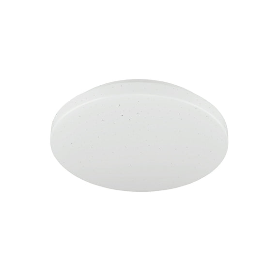 Starry Glow Medium LED Flush Mount Light 18W Tri Colour White - LL002CL135M