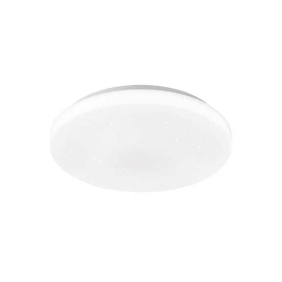Starry Glow Medium LED Flush Mount Light 18W Tri Colour White - LL002CL135M