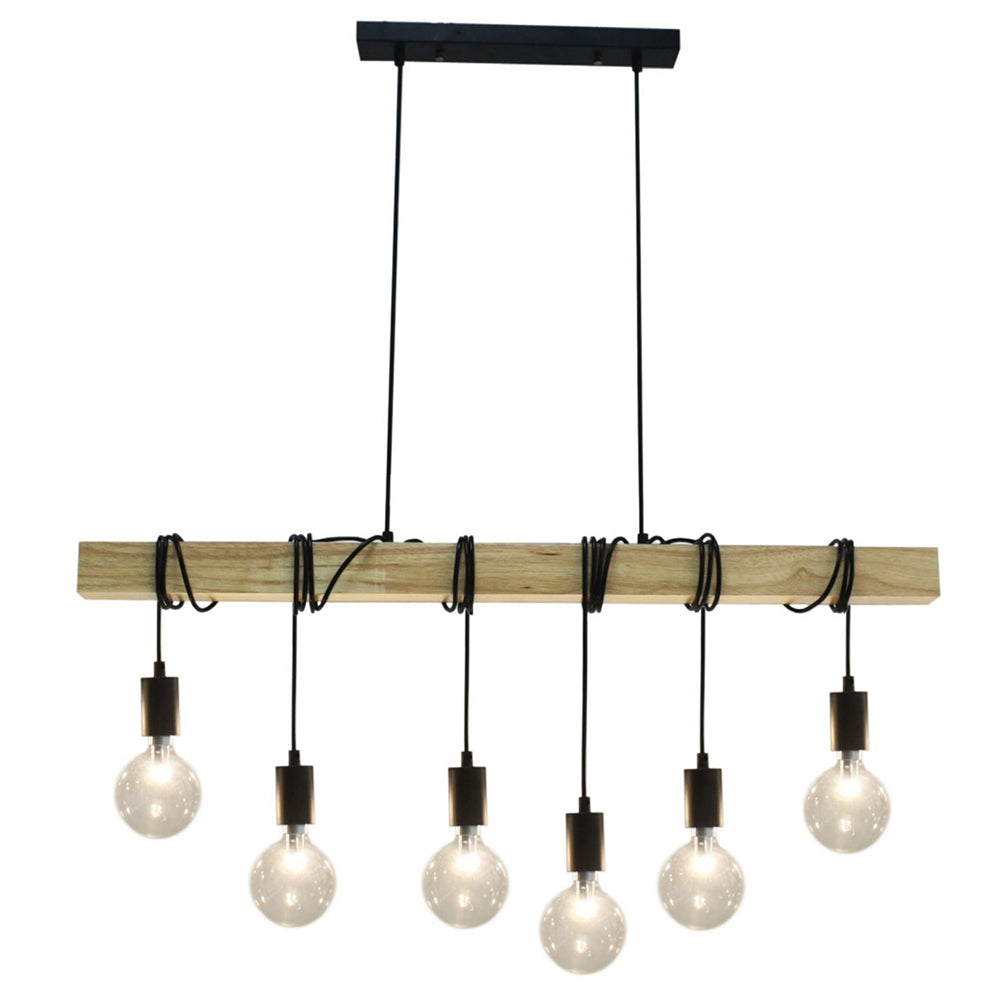 Tibery 6 Lights Pendant Light - LL002PL034