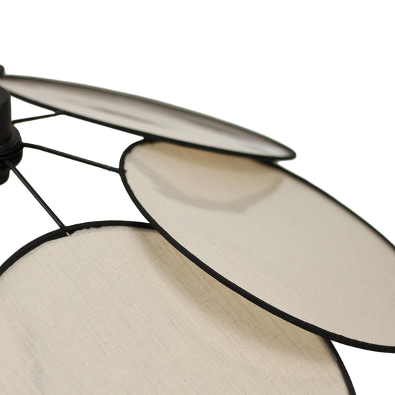 Flora Pendant Light White & Beige - LL002PL137BE