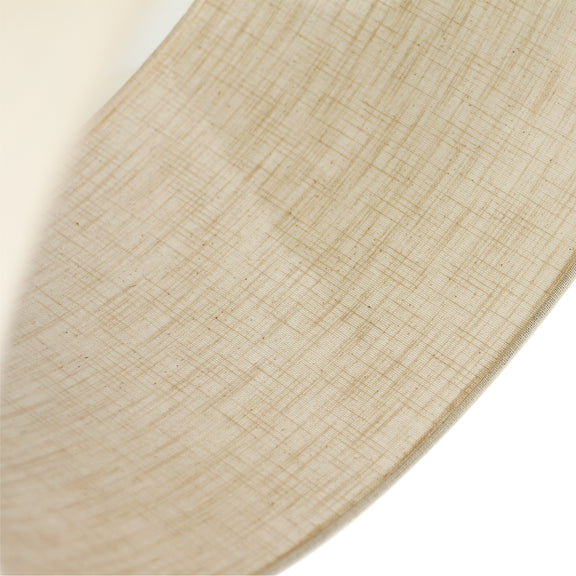 Linea Pendant Light Black & Linen - LL002PL138