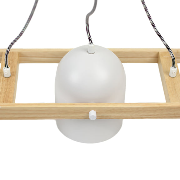 Pivota 3 Lights Pendant Light White - LL002PL146W