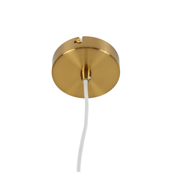 Discia Large Pendant Light Copper & White - LL002PL147L