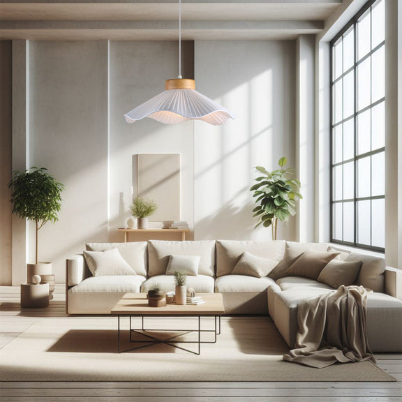 Seraphina Large Pendant Light White - LL002PL148L