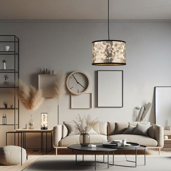 Maris Pendant Light Black & Gold - LL002PL150