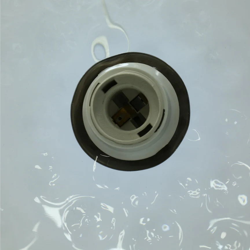 Zyla Pendant Light Amber & Chrome - LL002PL153AM