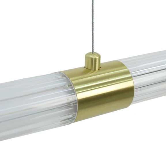 Astrid LED 3 Light Pendant Light 20W 3000K Gold - LL002PL160