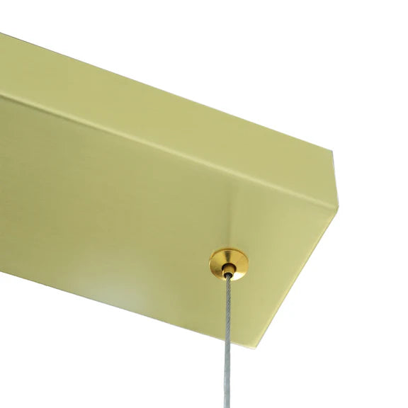 Astrid LED 3 Light Pendant Light 20W 3000K Gold - LL002PL160