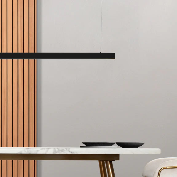 Maisie Small LED Pendant Light 40W Tri Colour Matt Black - LL002PL161SB