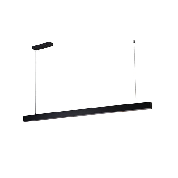 Maisie Small LED Pendant Light 40W Tri Colour Matt Black - LL002PL161SB