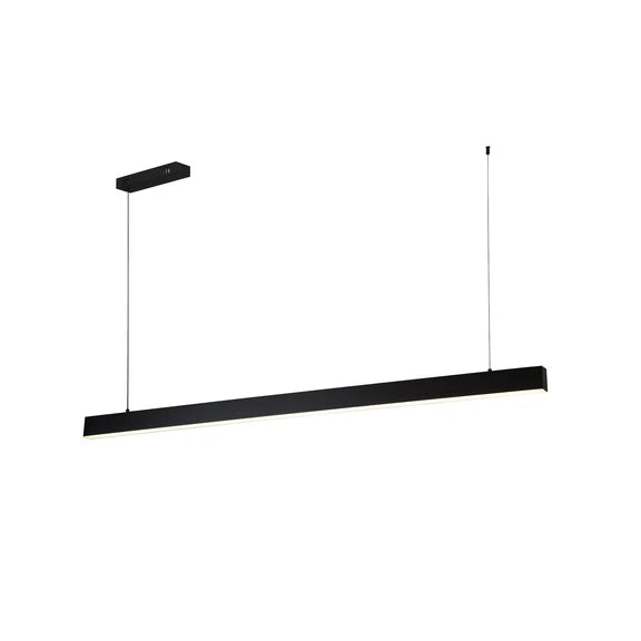 Maisie Small LED Pendant Light 40W Tri Colour Matt Black - LL002PL161SB