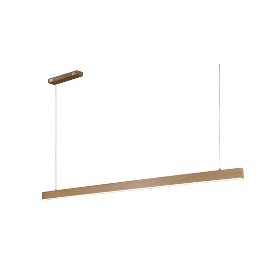 Maisie Small LED Pendant Light 40W Tri Colour Wood Grain - LL002PL161SN