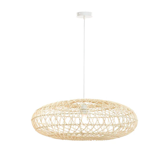 Laurel Rattan Small Pendant Light Natural - LL002PL164S