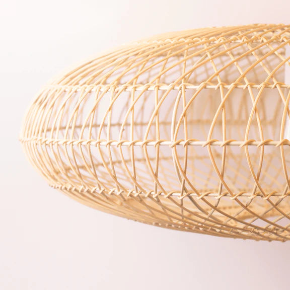 Laurel Rattan Large Pendant Light Natural - LL002PL164L