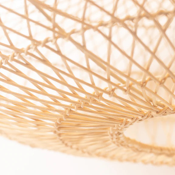 Laurel Rattan Large Pendant Light Natural - LL002PL164L