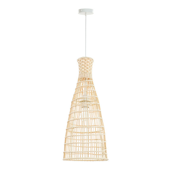 Lilia Rattan Small Pendant Light Natural - LL002PL165S