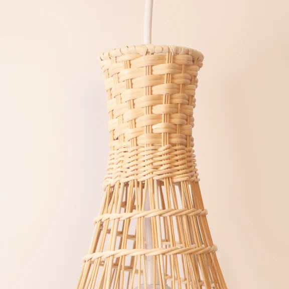 Lilia Rattan Small Pendant Light Natural - LL002PL165S