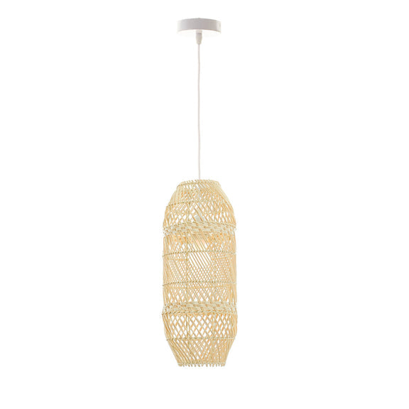 Zinnia Rattan Small Pendant Light Natural - LL002PL166S