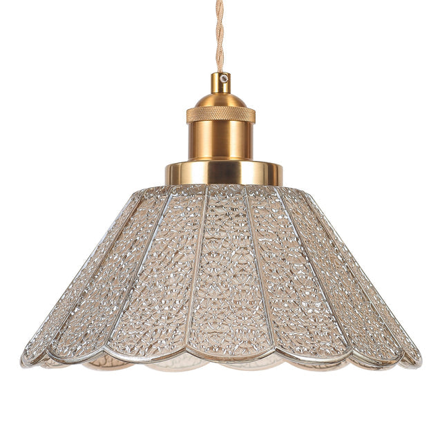 Sylvia Pendant Light Brass & Champagne - LL002PL174CH