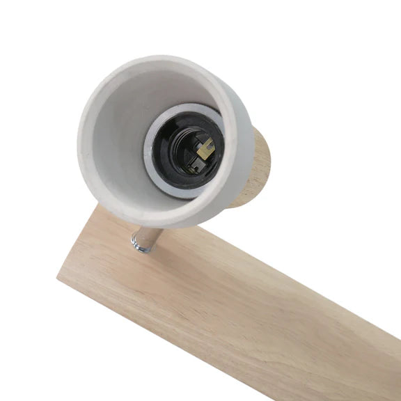 Rosalyn 2 Light Spotlight Gray & Timber - LL002SL002