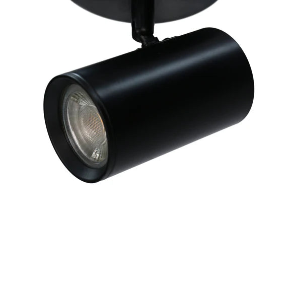 Brianna Spot Light Matt Black - LL002SL004B