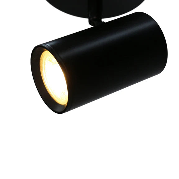 Brianna Spot Light Matt Black - LL002SL004B