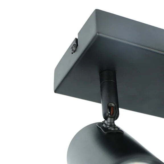 Brianna 2 Light Spot Light Matt Black - LL002SL005B