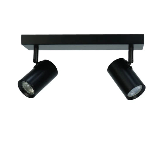 Brianna 2 Light Spot Light Matt Black - LL002SL005B