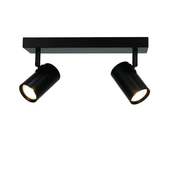 Brianna 2 Light Spot Light Matt Black - LL002SL005B