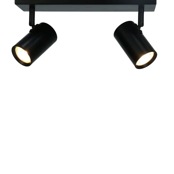 Brianna 2 Light Spot Light Matt Black - LL002SL005B