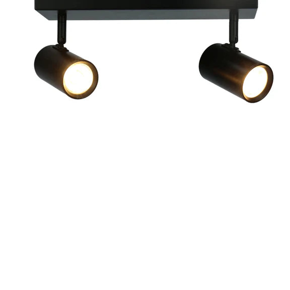 Brianna 2 Light Spot Light Matt Black - LL002SL005B