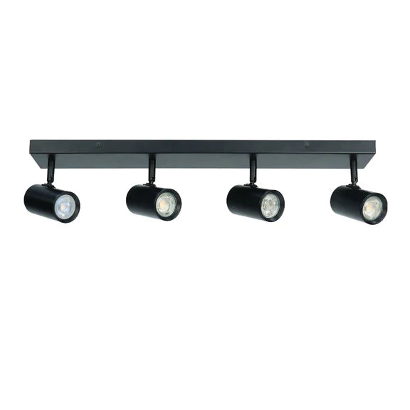 Brianna 4 Light Spot Light Matt Black - LL002SL007B