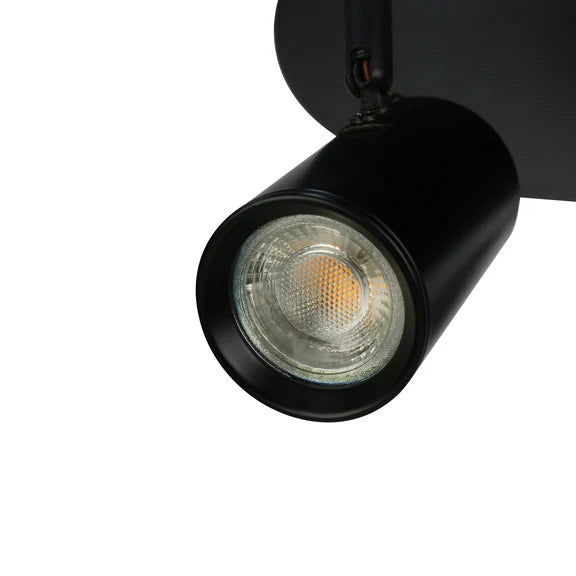 Brianna 3 Light Round Spot Light Matt Black - LL002SL008B