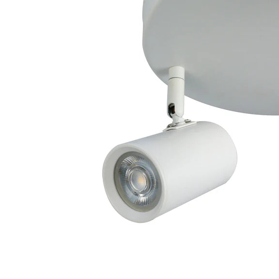 Brianna 3 Light Round Spot Light Matt White - LL002SL008W