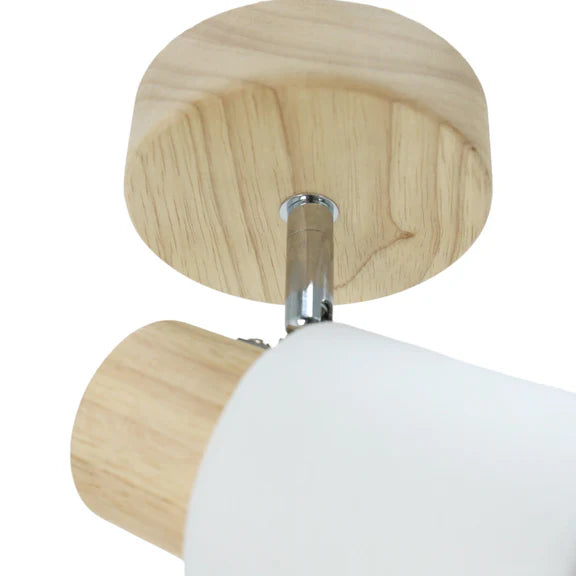 Daphne Spot Light White & Light Timber - LL002SL010