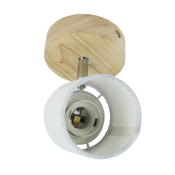 Daphne Spot Light White & Light Timber - LL002SL010