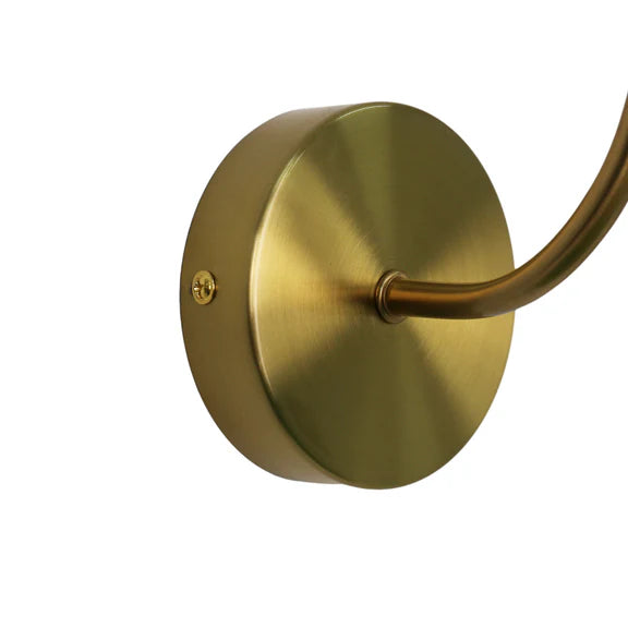 Gemma Wall Light Green & Brass - LL002WL008G