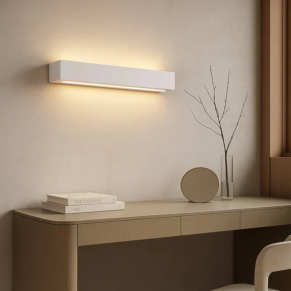 Elvon Plaster Large Wall Light White - LL002WL014L