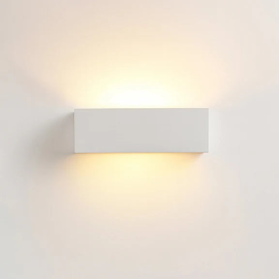 Elvon Plaster Small Wall Light White - LL002WL014S
