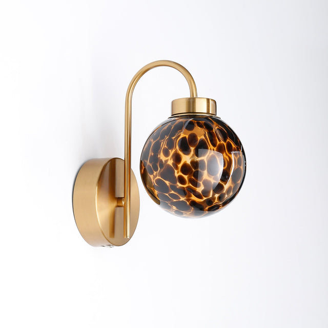 Rhea Rechargeable LED Wall Light 2W 3CCT Brass & Amber - LL002WL017AM