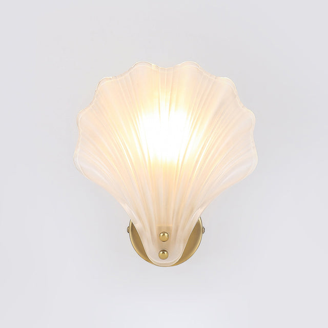 Aurora Wall Light Brass & Frosted - LL002WL022F