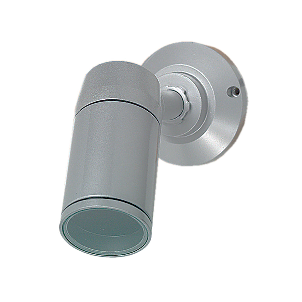 Exterior Spotlight Adjustable 12V Silver / Grey Aluminium - LL0211-SI